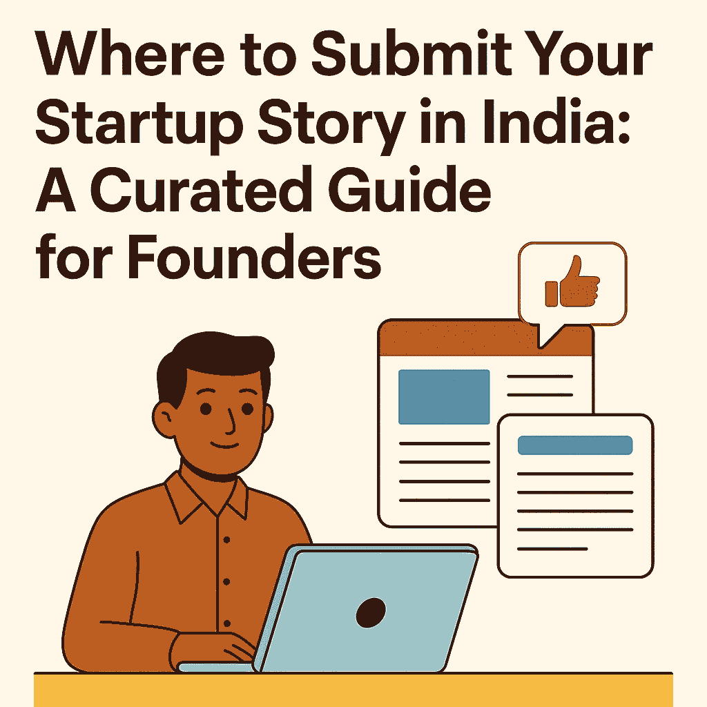 Where to Submit Your Startup Story in India: A Curated Guide for Founders